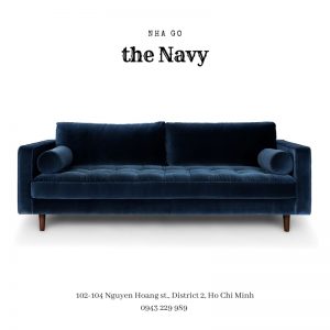 sofa băng Navy